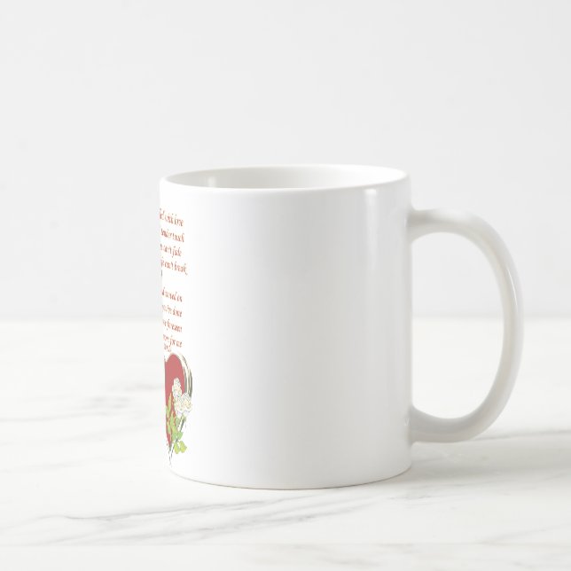 Caneca De Café O coração de uma mãe (Direita)