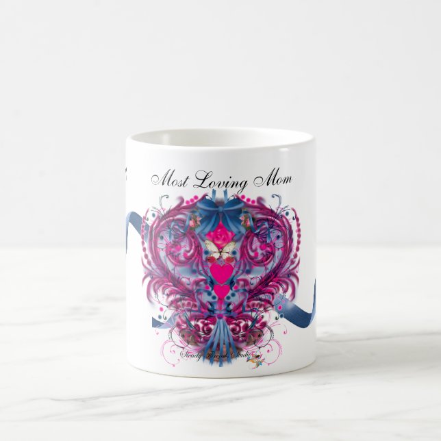 Caneca De Café O coração de uma mãe (Centro)