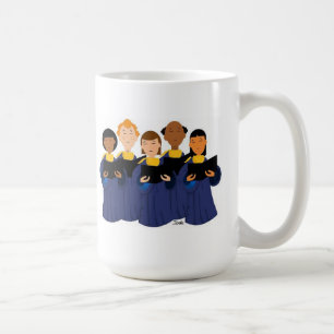 Caneca De Café O coro agride