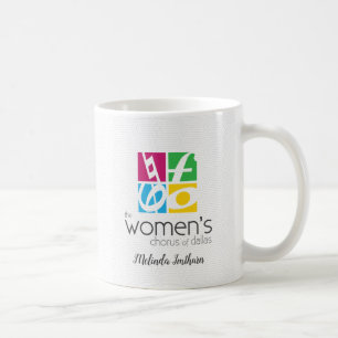 Caneca De Café O coro feminino do logotipo Dallas