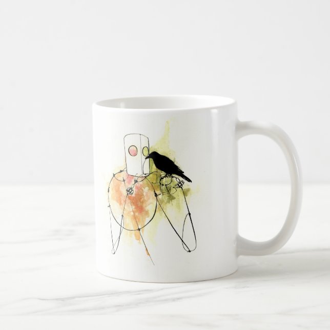Caneca De Café O corvo (Direita)
