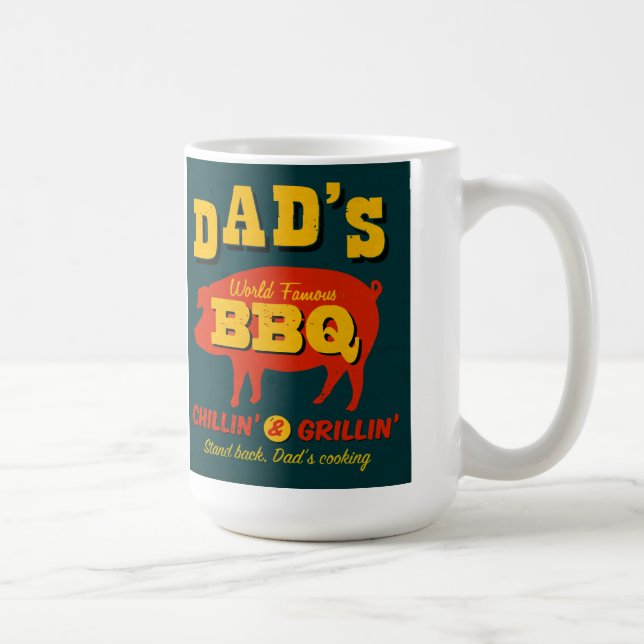 Caneca De Café O cozinhar do pai (Direita)