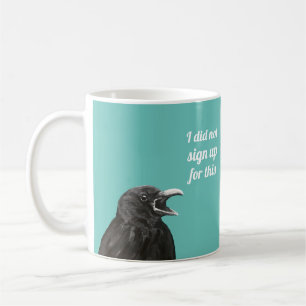 Caneca De Café O Crow Não Assinou O Coffee Mug