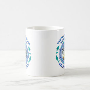 Caneca de café - o cruzeiro dos golfinhos
