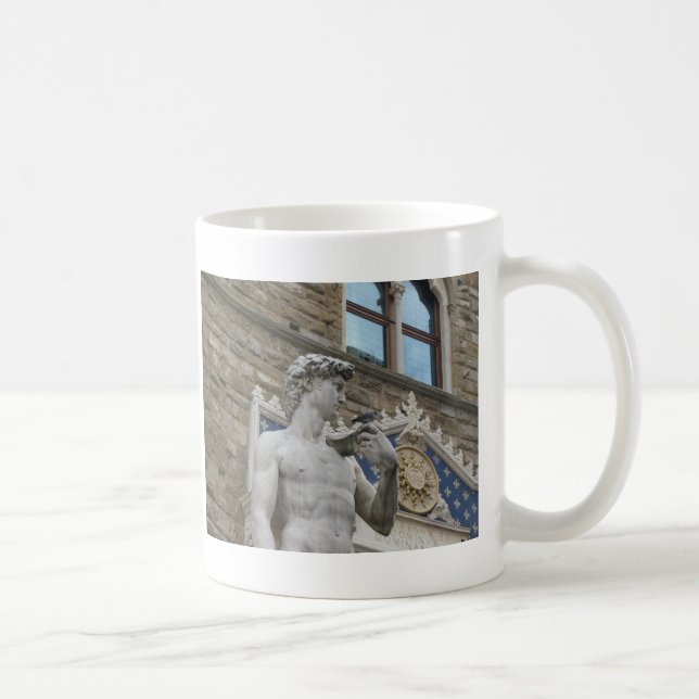 Caneca De Café O David de Michelangelo, Florença Italia (Direita)