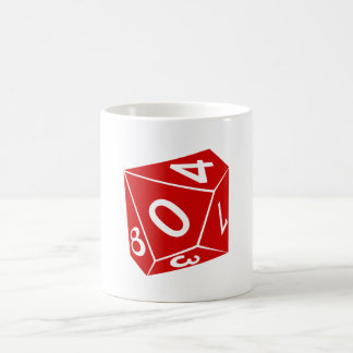 Caneca De Café o decaedro d10 morre