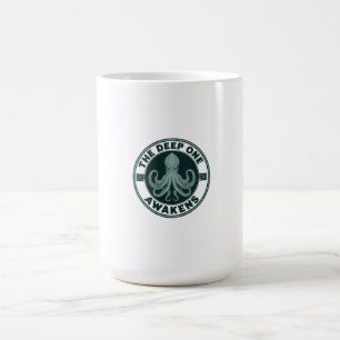 Caneca De Café O Deep One Desperta Polvo Cthulhu Vintage