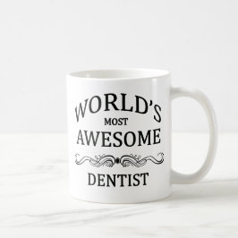Caneca De Café O dentista o mais impressionante do mundo