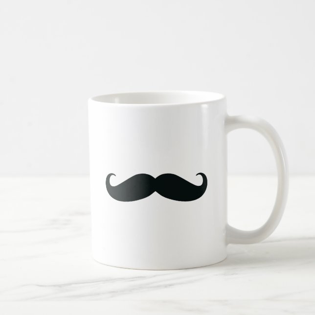 Caneca De Café O design do bigode (Direita)