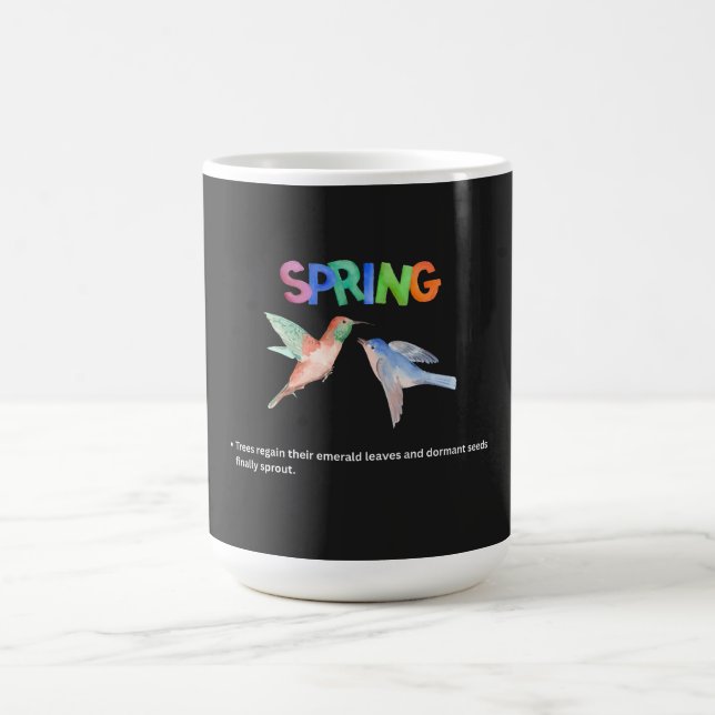 Caneca De Café O Despertar: Uma Homenagem Visual à Primavera (Centro)