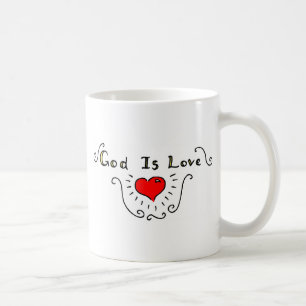 Caneca De Café O deus é amor