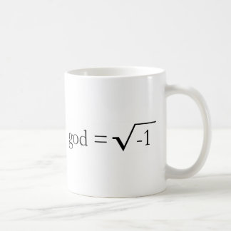 Caneca De Café O deus é imaginário