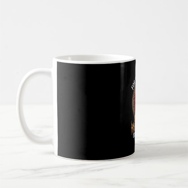 Caneca De Café O Dia das Bruxas É Todo Dia Monstro Mão Lápide Abó (Esquerda)