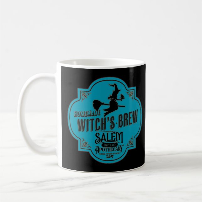 Caneca De Café O Dia de as Bruxas engraçado DO PULSO DE WITCH (Esquerda)