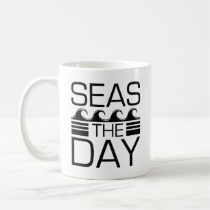 Caneca De Café O Dia dos Mares