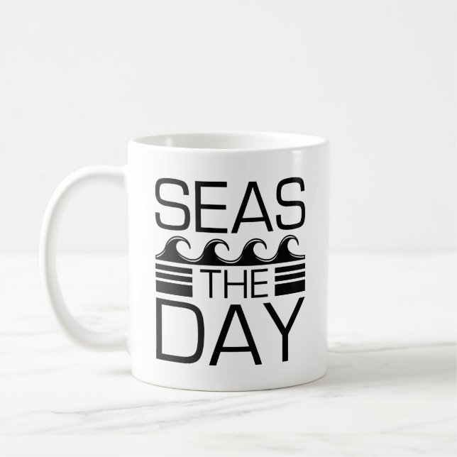 Caneca De Café O Dia dos Mares (Esquerda)