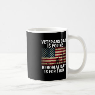 Caneca De Café O Dia Dos Veteranos É Para Mim O Dia Do Memorial É