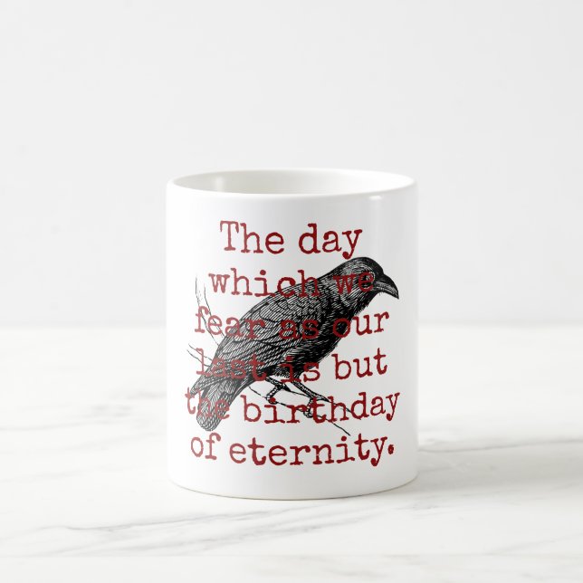 Caneca De Café O Dia que Tememos - Citação da Morte (Centro)
