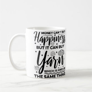 Caneca De Café O Dinheiro Não Compra Felicidade Mas Compra Lã Par