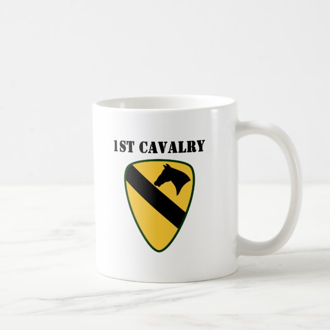 Caneca De Café ø Divisão da cavalaria (Direita)