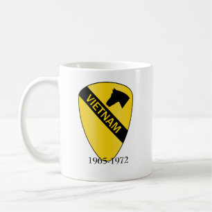 Caneca De Café ø Divisão VIETNAM da cavalaria, 1965-1972