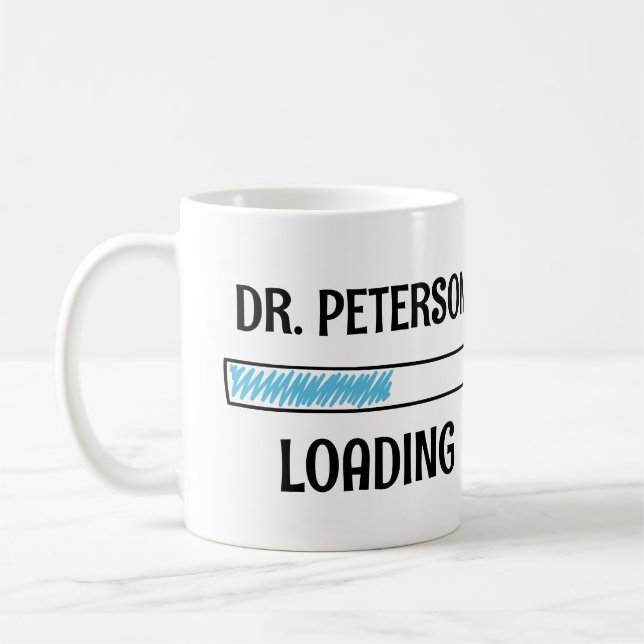 Caneca De Café O Doutor está Carregando (Esquerda)