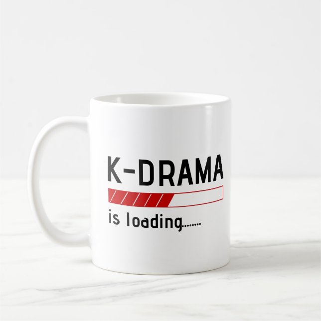 Caneca De Café O drama K está carregando... (Esquerda)
