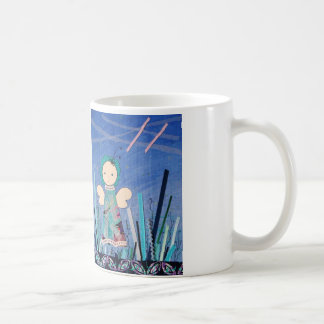 Caneca De Café o drinkbeker do leuke encontrou o blauw do