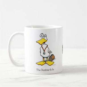 Caneca De Café O Ducktor está dentro