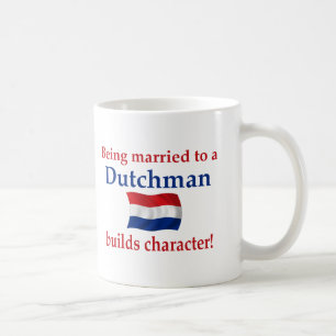 Caneca De Café O Dutch constrói o caráter