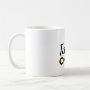 Caneca De Café O é para Okapi