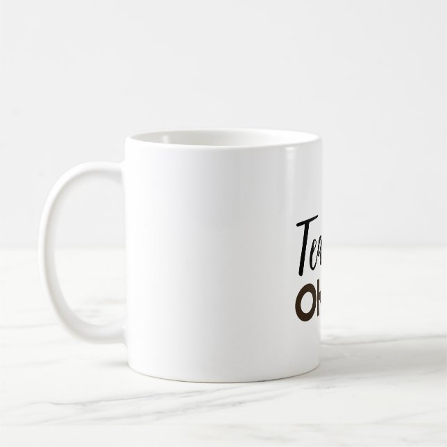 Caneca De Café O é para Okapi (Esquerda)
