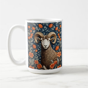 Caneca De Café O Elegante Grande Ovelino William Morris Inspirou