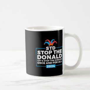 Caneca De Café O eleitor do Donald Anti Trump Democrata