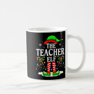 Caneca De Café O Elfo Professor Xmas Divertido Professores Natal