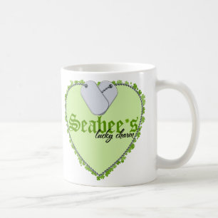 Caneca De Café O encanto afortunado do Seabee