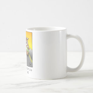 Caneca De Café O Engraçado Charuto Sábio Dons de Cartoon!