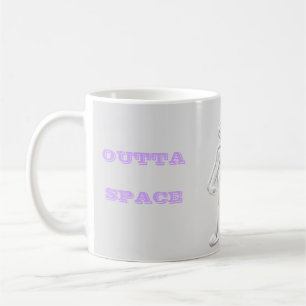 Caneca De Café O Espaço Funky é o lugar a ser