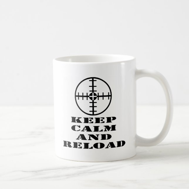 Caneca De Café O espaço mantem a calma e recarrega-a (Direita)