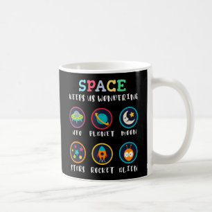 Caneca De Café O espaço nos deixa curiosos