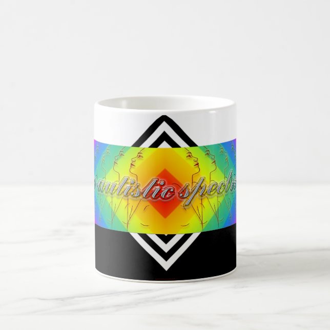 Caneca De Café O espectro autístico (Centro)