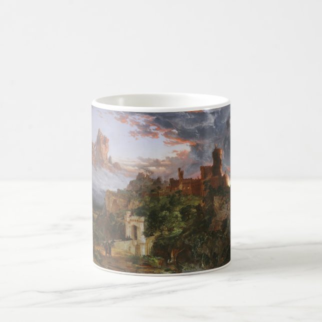 Caneca De Café O Espírito da Guerra (Batalha num Castelo Medieval (Centro)