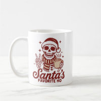O Esqueleto Favorito do Papai Noel Snarky Natal