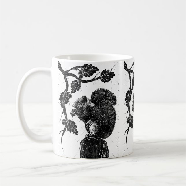 Caneca De Café O esquilo e a bolota (Esquerda)