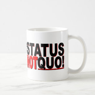 Caneca De Café O estado não é Quo!