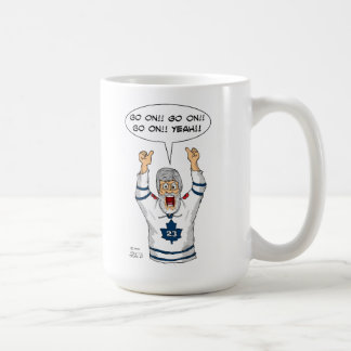 Caneca De Café O estilo do pai do fã de hóquei
