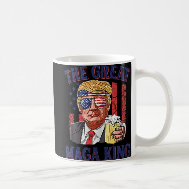 Caneca De Café O Excelente Maga King é um trunfo da cerveja ameri (Direita)