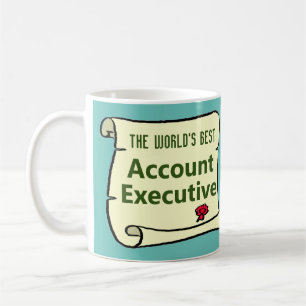 Caneca De Café O Executivo de Melhor Conta do Mundo.