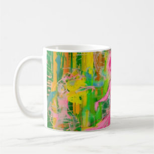 Caneca De Café O Falador - Caos do Balé Neon