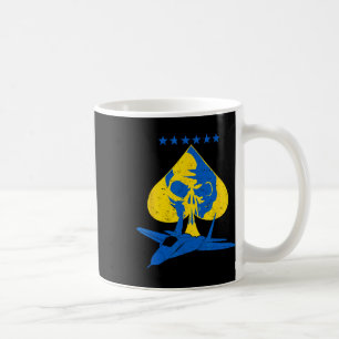 Caneca De Café O Fantasma de Kiev Ucrânia Piloto de Caça Ás